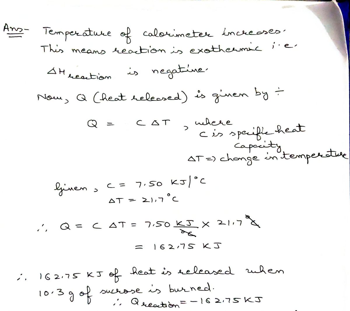 Chemistry homework question answer, step 1, image 1